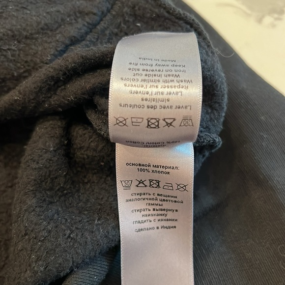 🖤Zadig & Voltaire LOVE Hooded Sweatshirt Size Large - Picture 6 of 7